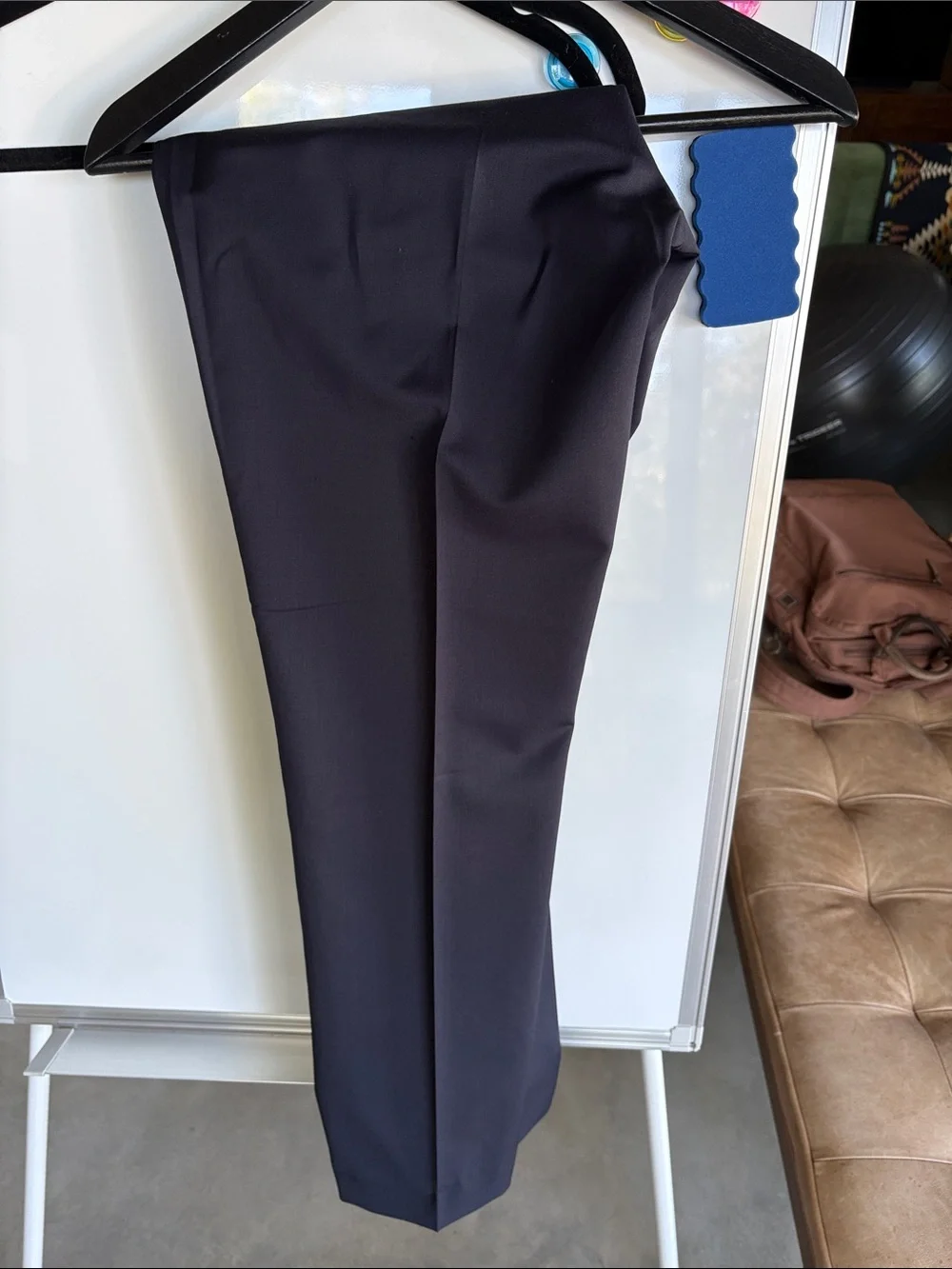 Banana Republic Slim Fit — Tailored Dress Pants in Navy